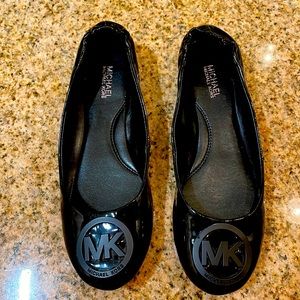 Michael Kors Ballet patent leather flats. Worn once!
